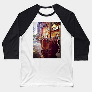 East Village, Manhattan, NYC Baseball T-Shirt